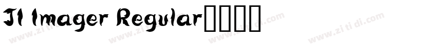 JI Imager Regular字体转换